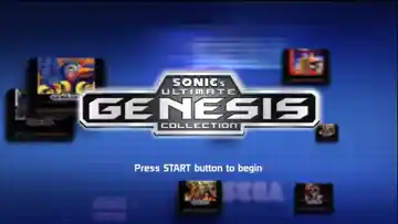 Sonics Ultimate Genesis Collection (USA) screen shot title